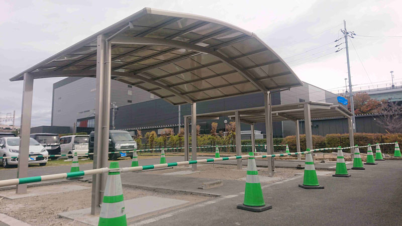 新設車庫、駐車場設置
